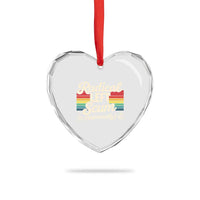 Funny Radical Left Scum Apparently Heart Crystal Glass Ornament Retro Political Humor - Wonder Print Shop