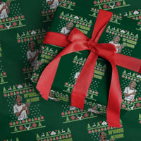 Funny Rapper Meme Xmas Wrapping Paper Roll Fo Shizzle My Nizzle