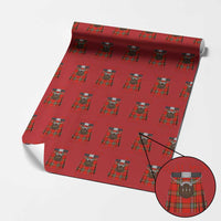 Funny Real Men Wear Kilts Wrapping Paper Roll Scottish Pride - Wonder Print Shop