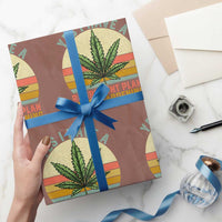 Funny Retired Weed Lovers Wrapping Paper Roll Vintage I Have a Retirement Plan Gardening 420 Gift - Wonder Print Shop