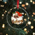 Funny Retro Black Santa Xmas Crystal Glass Ornament Believe African American Xmas - Wonder Print Shop