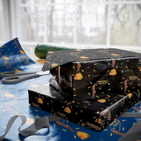 Funny Rigatoni Pasta Marcus The Worm Wrapping Paper Roll Dramatic Pasta Lover Foodie Meme - Wonder Print Shop
