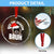 Funny Rizz Xmas Raccoon Crystal Glass Ornament Rizz The Season Bruh Santa Hat - Wonder Print Shop