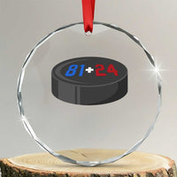 Funny Romance Hockey Lover Crystal Glass Ornament 24 81 Jersey Numbers Sport - Wonder Print Shop