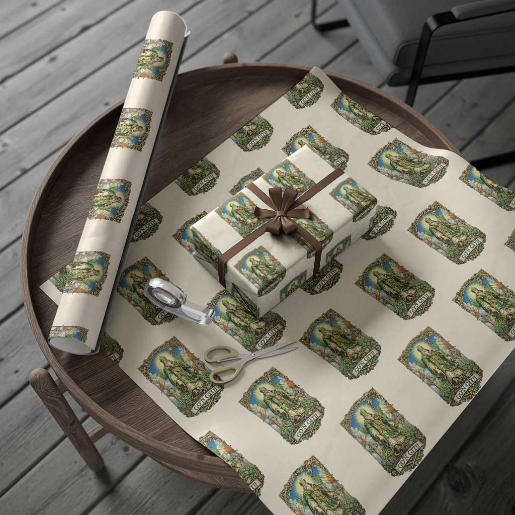 Funny Saint Patrick Go'n Git Snake Wrapping Paper Roll St Patricks Day