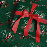 Funny Santa Ask Your Mom If I Am Real Wrapping Paper Roll Funny Dirty Xmas Inappropriate Adult Humor - Wonder Print Shop
