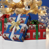 Funny Santa Diddy Christmas Wrapping Paper Roll I Won't Be Home For Xmas - Wonder Print Shop
