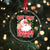 Funny Santa Rizz Xmas Crystal Glass Ornament Got That Rizzmas Spirit Retro Groovy - Wonder Print Shop