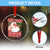 Funny Santa Rizz Xmas Crystal Glass Ornament Got That Rizzmas Spirit Retro Groovy - Wonder Print Shop