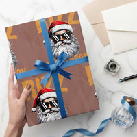 Funny Santa Rizz Xmas Wrapping Paper Roll Rizz The Season