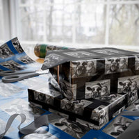 Funny Santa Selfie with Cow Xmas Wrapping Paper Roll - Wonder Print Shop