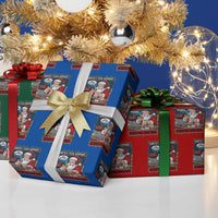Funny Santa Tech Support Christmas Wrapping Paper Roll Rebooting Christmas Geek Humor Gift - Wonder Print Shop