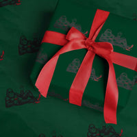 Funny Sassquatch Sexy Wrapping Paper Roll Bigfoot With Cocktail Party Humor - Wonder Print Shop