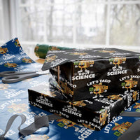 Funny Science Taco Pun Wrapping Paper Roll Let Is Taco Bout Science - Wonder Print Shop