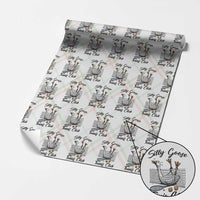 Funny Silly Goose Tennis Club Wrapping Paper Roll Tennis Lover Gift - Wonder Print Shop