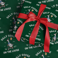 Funny Silly Goose Wrapping Paper Roll Goose On The Loose Animal Humor