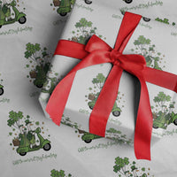 Funny Silly Irish Goose Wrapping Paper Roll Off To Commit Irish Foolery