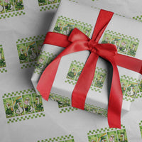 Funny Silly Irish Goose Wrapping Paper Roll St Patricks Day Goose Lover Gift