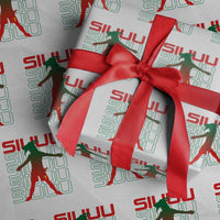 Funny Siuuuu Wrapping Paper Roll Iconic Goal Shout Soccer Lover Gift