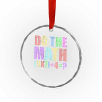Funny Six Seven 6 7 Meme Teacher Crystal Glass Ornament Brainrot Girls Kids Teens - Wonder Print Shop