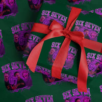 Funny Six Seven 6 7 Meme Wrapping Paper Roll The Mason 67 Kid  Bootleg Gen Alpha Slang - Wonder Print Shop