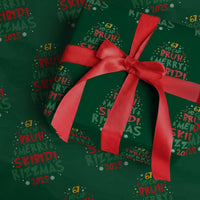 Funny Six Seven 67 Meme Christmas Tree Wrapping Paper Roll Funny 6 7 Bruh Gen Alpha Slang Viral Meme - Wonder Print Shop