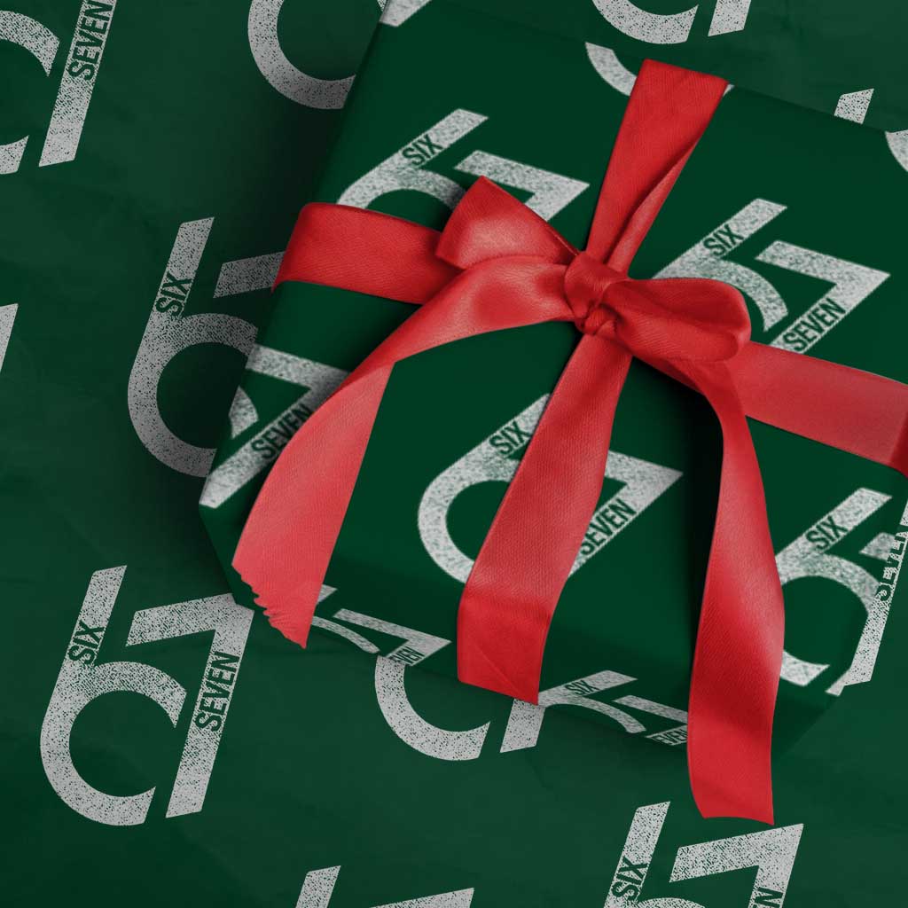 Funny Six Seven 67 Meme Gen Alpha Slang Wrapping Paper Roll - Wonder Print Shop