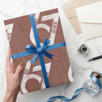 Funny Six Seven 67 Meme Gen Alpha Slang Wrapping Paper Roll - Wonder Print Shop