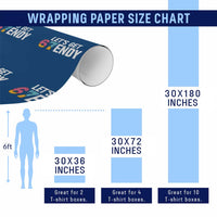 Funny Six Seven 67 Wrapping Paper Roll Lets Get Sendy 6 7 Meme Icecream - Wonder Print Shop