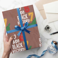 Funny Six Seven African American Wrapping Paper Roll Black History Month