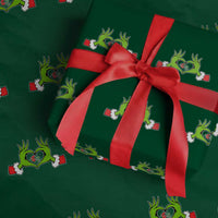 Funny Six Seven Christmas 67 Meme Gen Alpha Elf Heart Hands Wrapping Paper Roll - Wonder Print Shop