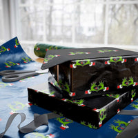 Funny Six Seven Christmas 67 Meme Gen Alpha Elf Heart Hands Wrapping Paper Roll - Wonder Print Shop