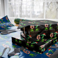 Funny Six Seven Christmas 67 Meme Gen Alpha Slang Elf Hands Wrapping Paper Roll - Wonder Print Shop