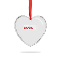 Funny Six Seven Heart Crystal Glass Ornament Aura Energy at 67 Meme Gen Alpha Slang - Wonder Print Shop