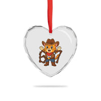 Funny Six Seven Meme Cowcat Heart Crystal Glass Ornament Gen Alpha Slang Gift - Wonder Print Shop