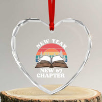 Funny Six Seven Meme Heart Crystal Glass Ornament New Year New 67 Chapter - Wonder Print Shop