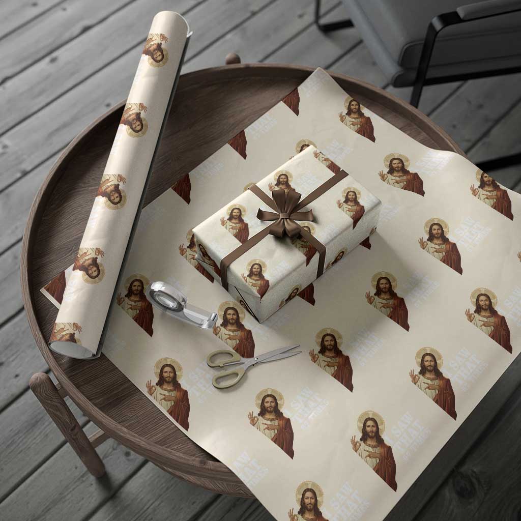 Funny Six Seven Meme Wrapping Paper Roll I Saw That 67 Times - Wonder Print Shop