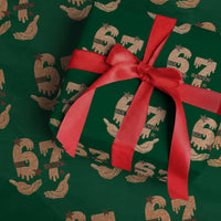 Funny Six Seven Meme Wrapping Paper Roll Melanin Black History Month Gift - Wonder Print Shop