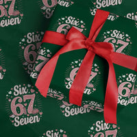 Funny Six Seven Tennis Meme Wrapping Paper Roll Gen Z Valentine - Wonder Print Shop