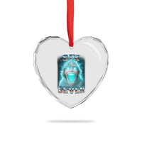 Funny Six Seven The Mason 67 Kid Gen Alpha Meme Heart Crystal Glass Ornament - Wonder Print Shop