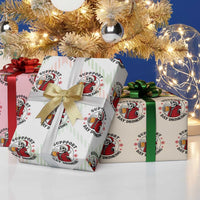 Funny Skeleton Beer Christmas Wrapping Paper Roll Support Day Drinking - Wonder Print Shop
