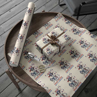 Funny Skeleton Dead Inside But Its Freedom Wrapping Paper Roll Patriotic Gift