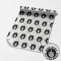 Funny Skeleton Mom Quote Wrapping Paper Roll Good Moms Say Bad Words