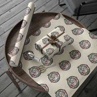 Funny Skeleton Twin Dad Make It A Double Wrapping Paper Roll Expecting Fathers Day Gift