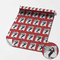 Funny Skiing Nun Graphics Photo Skier Winter Sport Wrapping Paper Roll - Wonder Print Shop