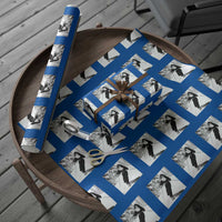 Funny Skiing Nun Graphics Photo Skier Winter Sport Wrapping Paper Roll - Wonder Print Shop