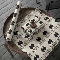 Funny Skiing Snowboarding Wrapping Paper Roll Diamonds Are A Girls Best Friend