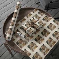 Funny Smoking And Drinking Doll Meme Wrapping Paper Roll Weekend Relaxation