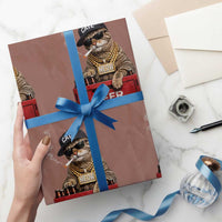 Funny Smoking Cat Meme Wrapping Paper Roll Vintage Graphic Cigarette Kitty Beer Cat Lover
