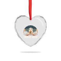 Funny Smores Camping Heart Crystal Glass Ornament Group Hug - Wonder Print Shop